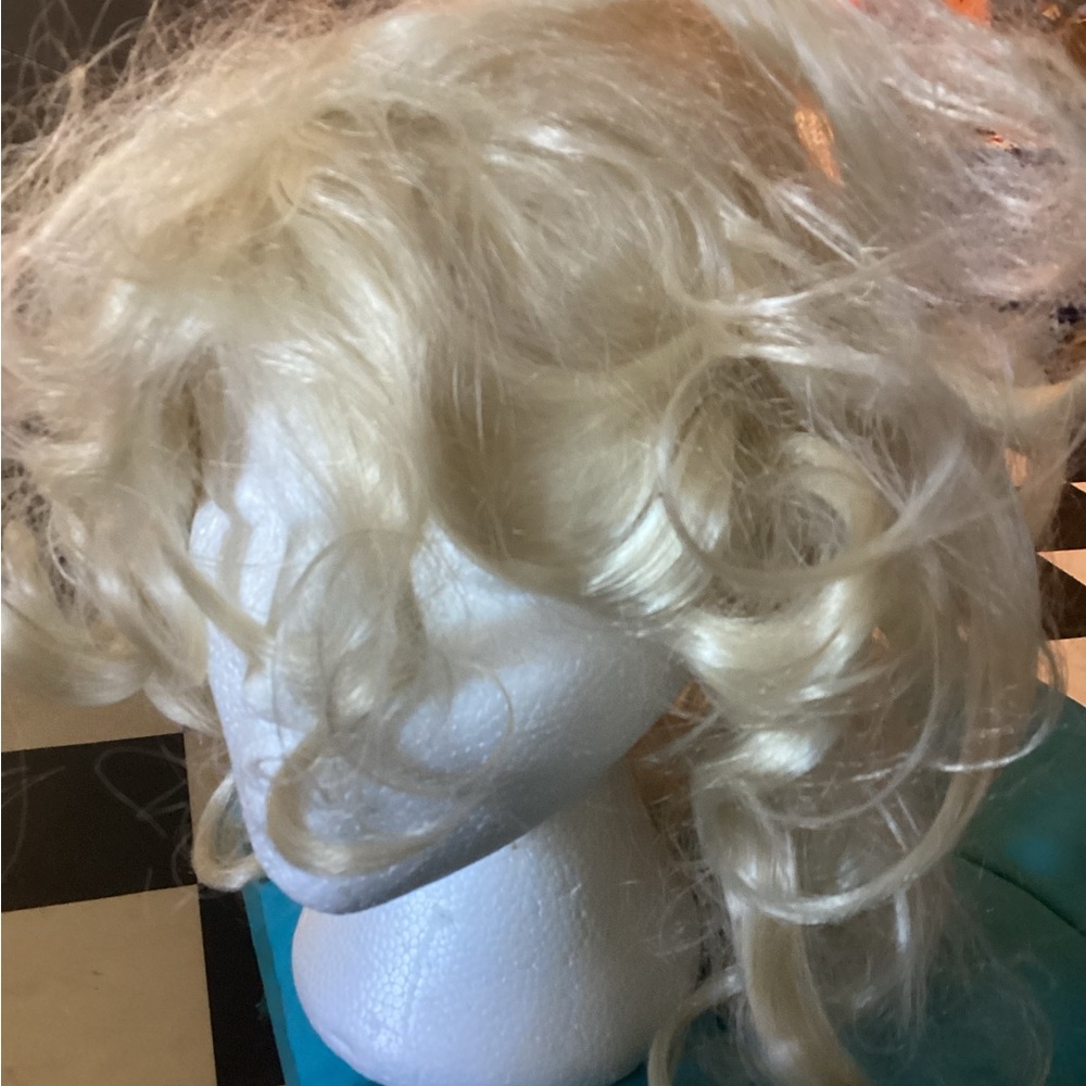 Blonde Curly Wig for Women